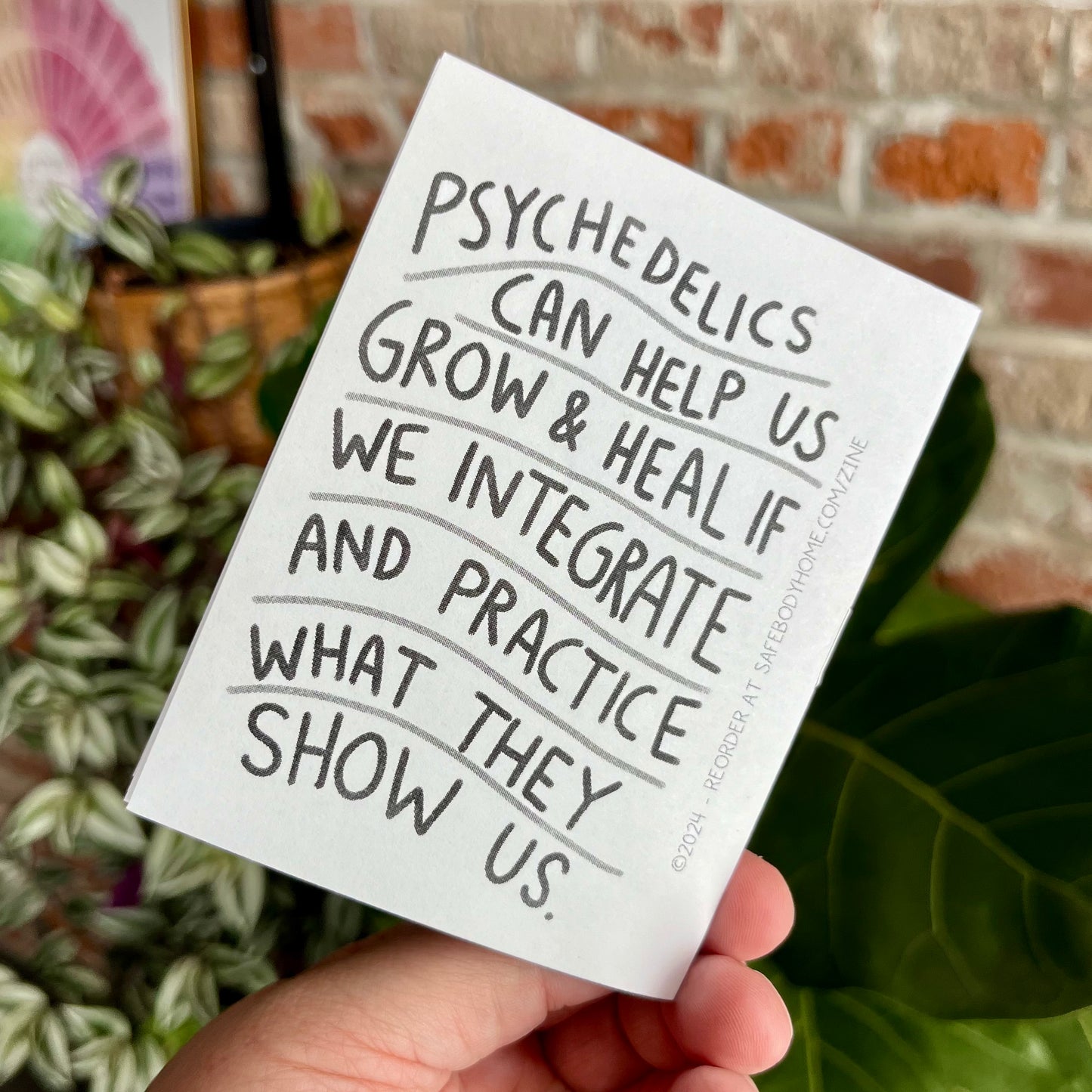 Mental Health Zine: Now What | A Tiny Guide for Integration