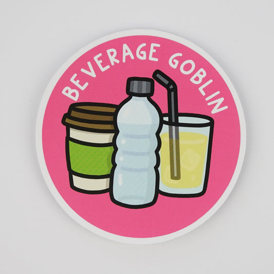 Sticker: Beverage Goblin