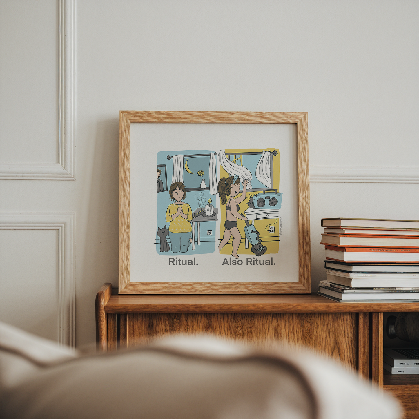 Art Print: Ritual as A Part of Mental Health Self-Care