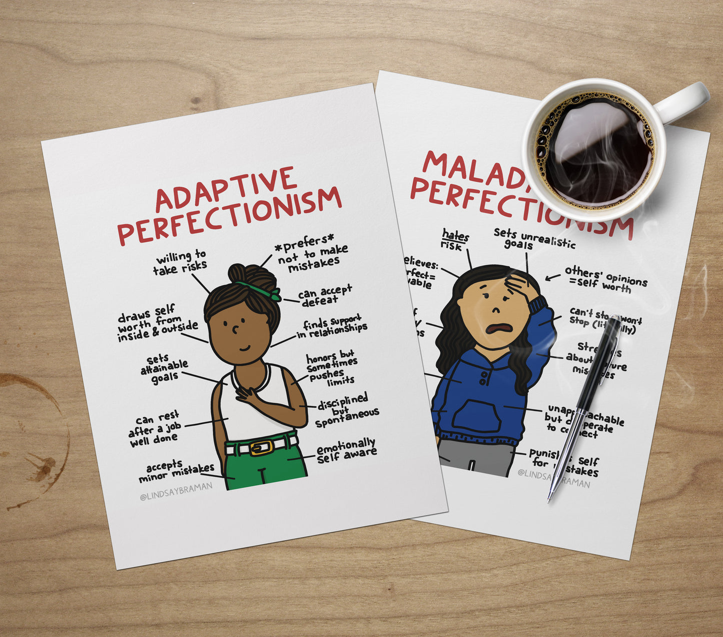 Printable PDF Download: Maladaptive Perfectionism | Navigating the Drive to Perform Well