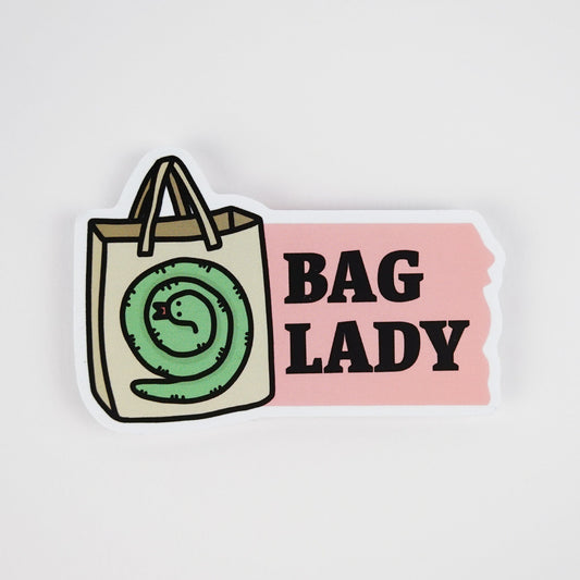 Sticker: Bag Lady