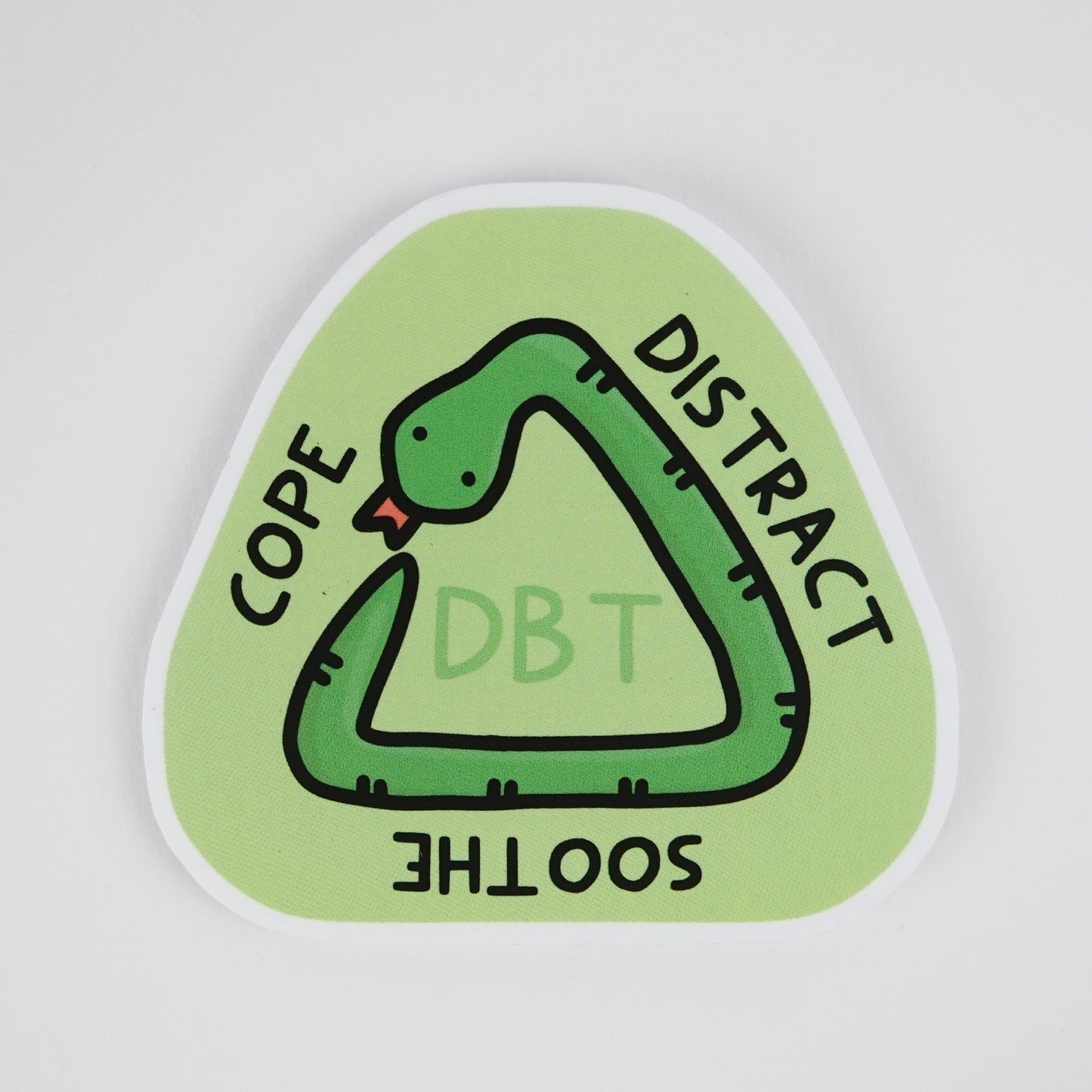 Sticker Pack: DBT Skills Stickers | 12-Pack of DBT-Themed Stickers