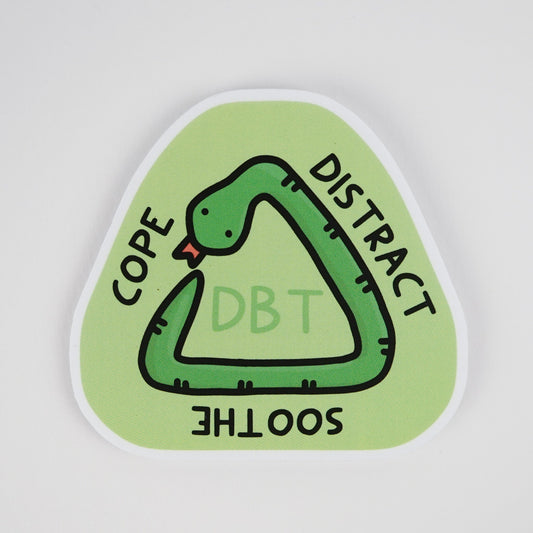 DBT Sticker: Cope, Distract, Soothe