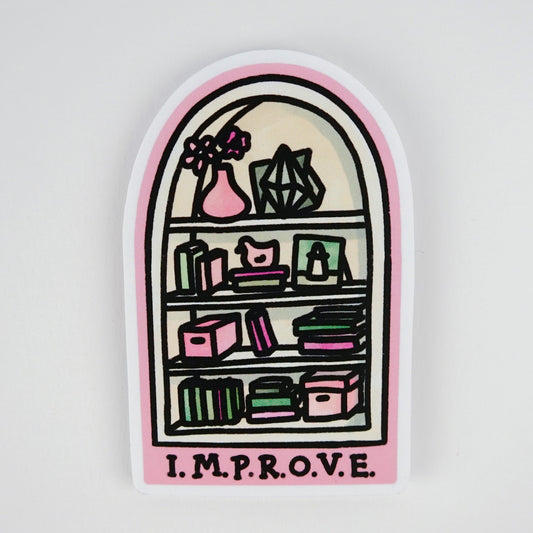 DBT Sticker: IMPROVE Skill Window Arch
