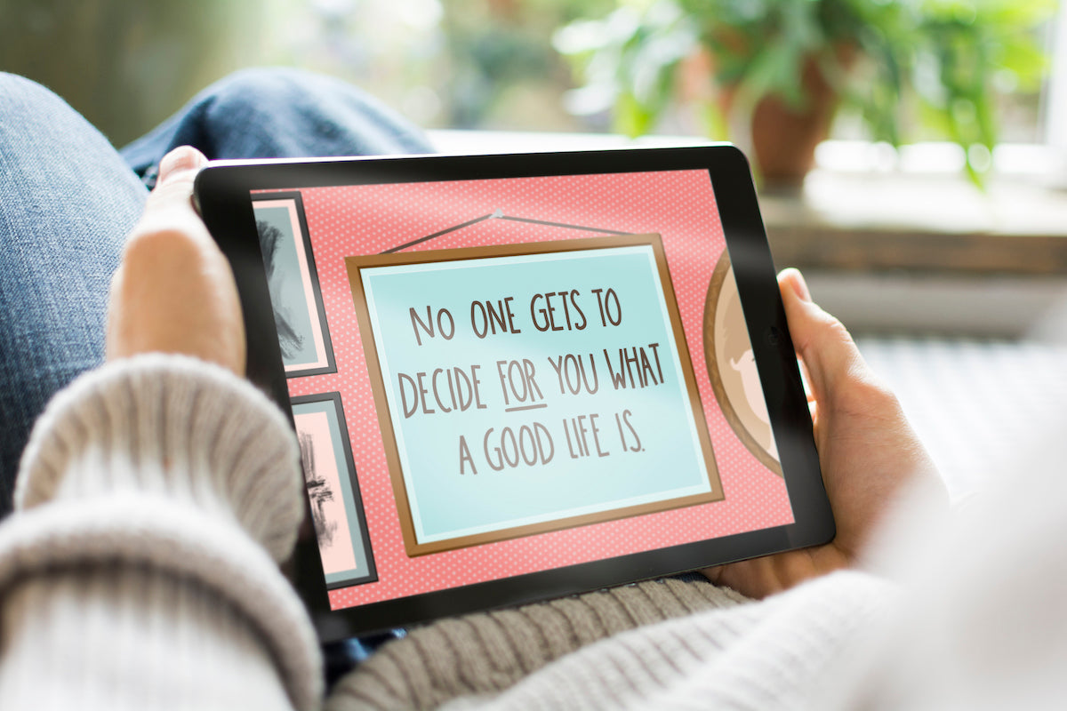 Printable PDF Download: Defining "A Good Life" | Taking Ownership of Our Life Narrative