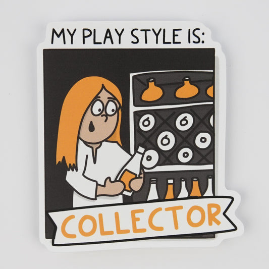 Adult Play Styles Sticker: Collector