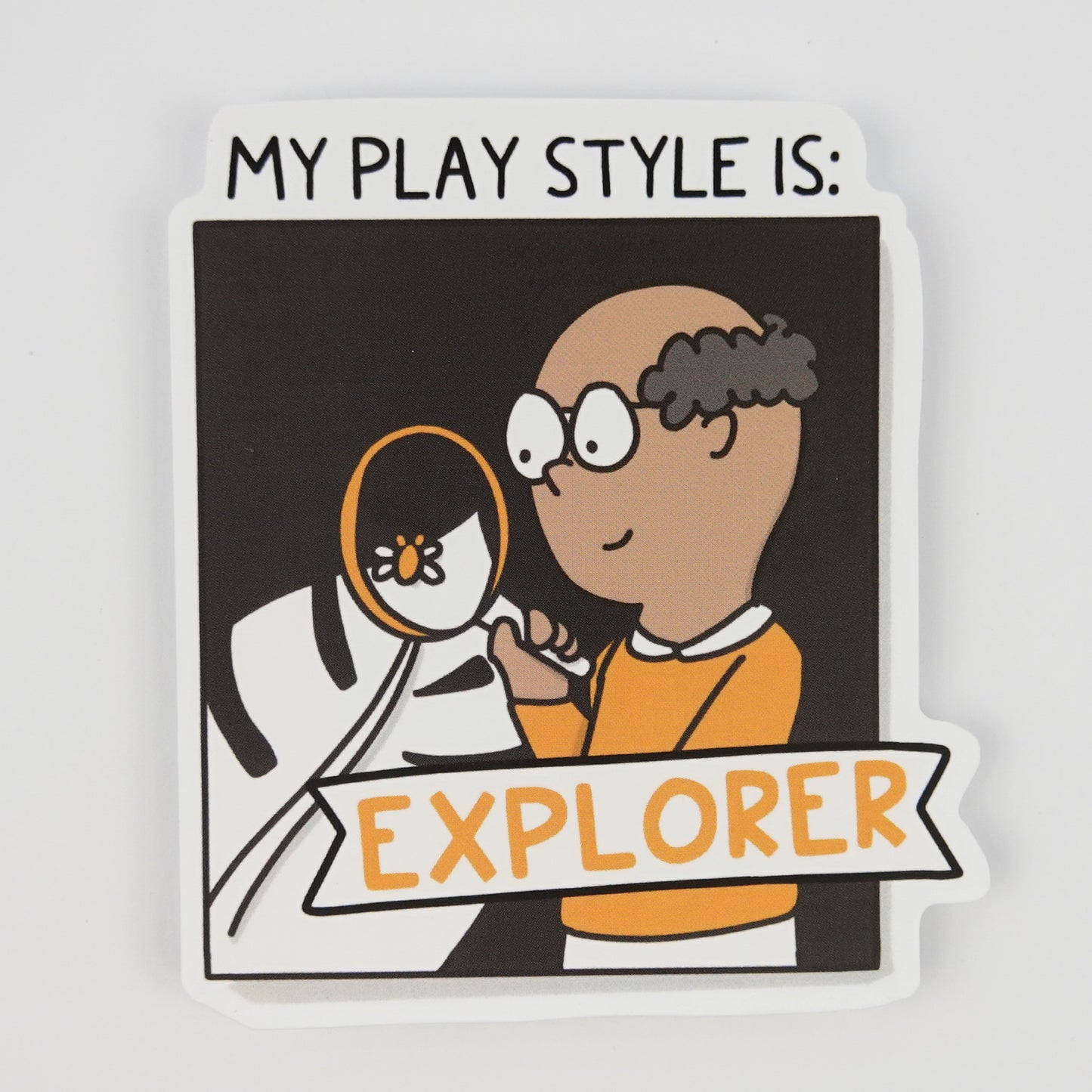 Adult Play Styles Sticker: Explorer