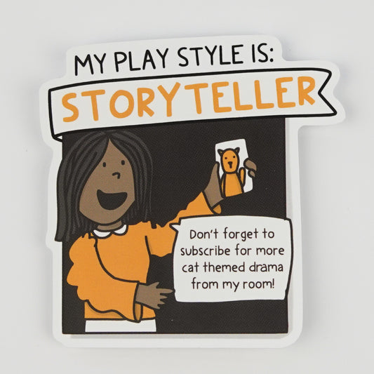 Adult Play Styles Sticker: Storyteller