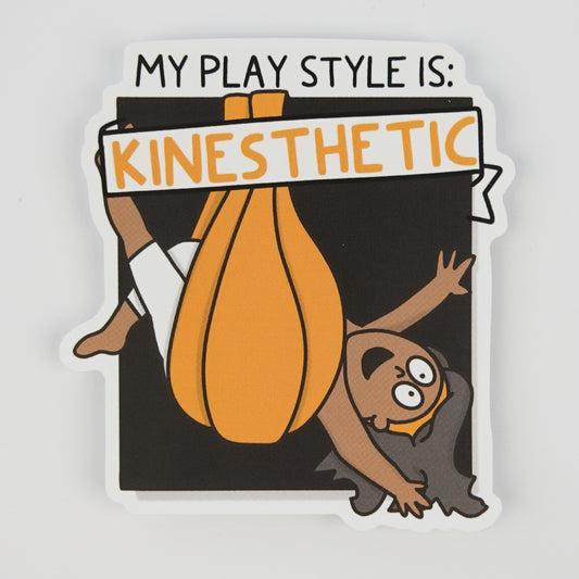 Adult Play Styles Sticker: Kinesthetic