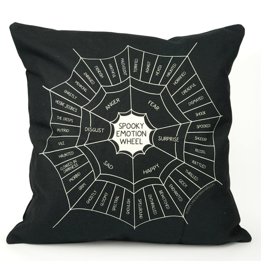 Pillowcase: Spooky Emotion Wheel | Halloween Resource for Therapists and School Counselors