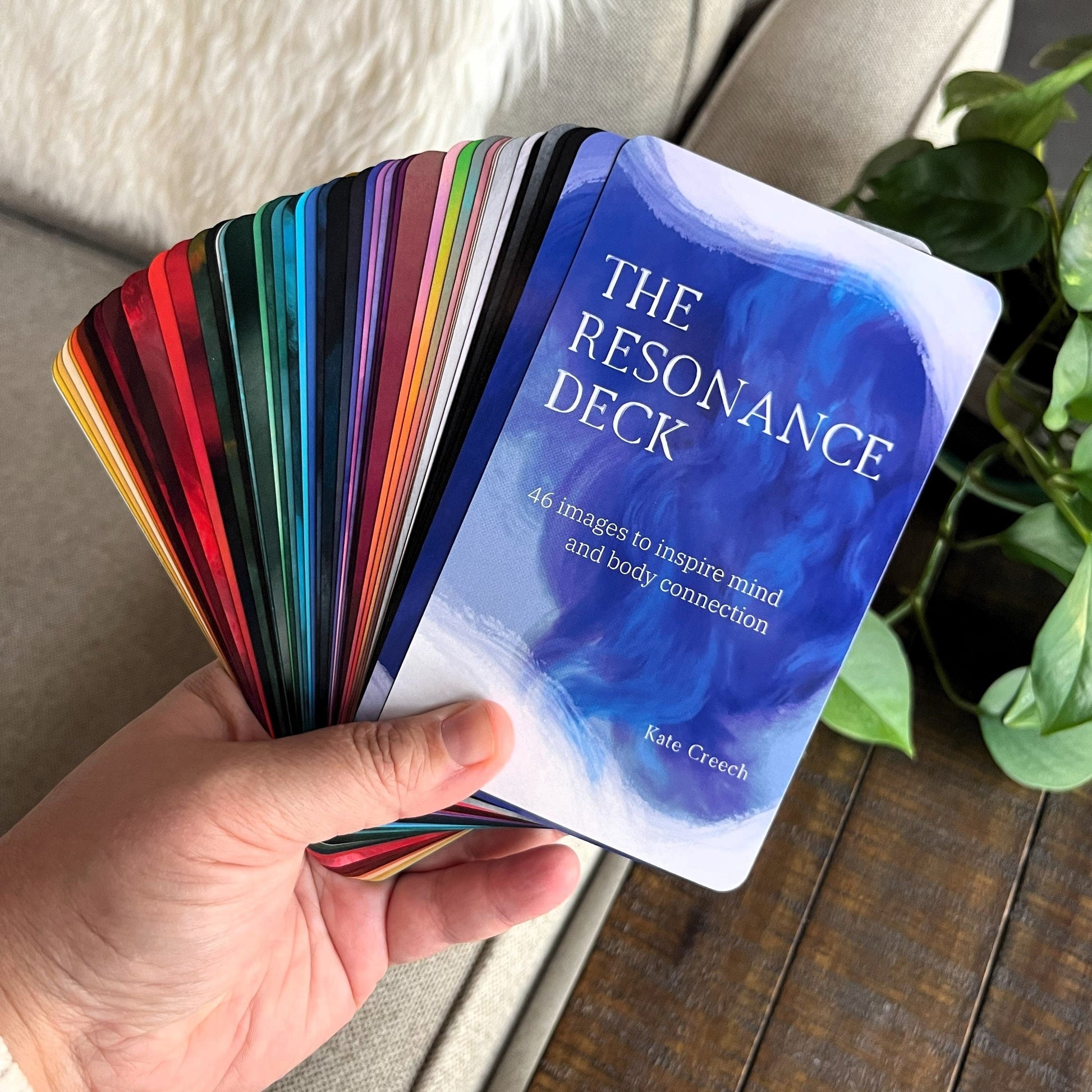 Counseling Tool: Resonance Deck by Kate Creech | Emotions and Abstract Art