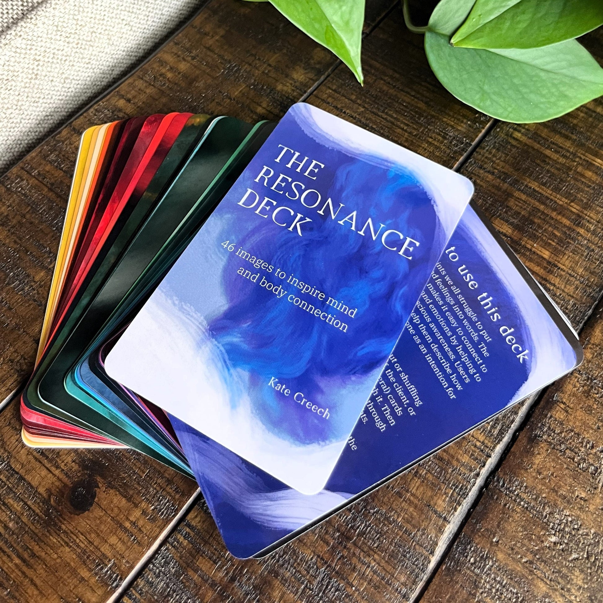 Counseling Tool: Resonance Deck by Kate Creech | Emotions and Abstract Art