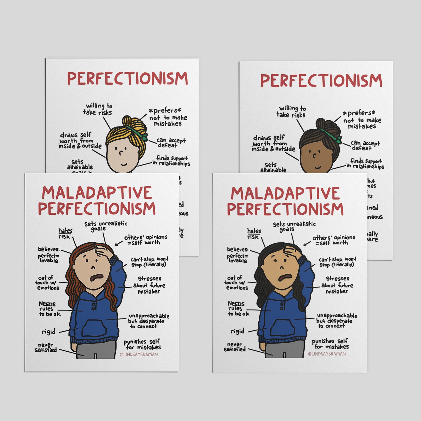 Printable PDF Download: Maladaptive Perfectionism | Navigating the Drive to Perform Well