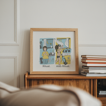 Art Print: Ritual as A Part of Mental Health Self-Care