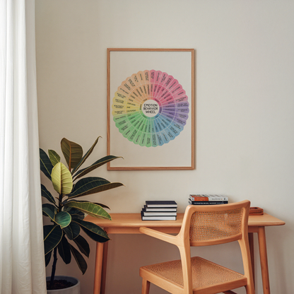 Poster: Emotion Behavior Wheel