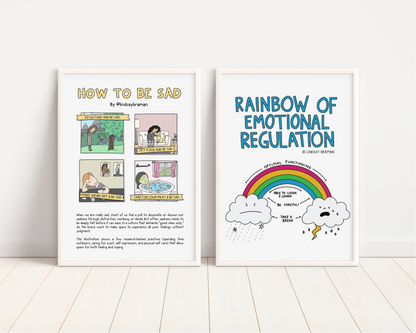 Art Print: Rainbow of Emotional Regulation