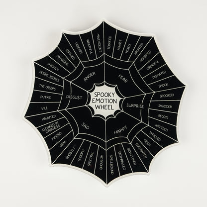 Spooky Emotion Sensation Wheel | 7" Rigid Acrylic Disk