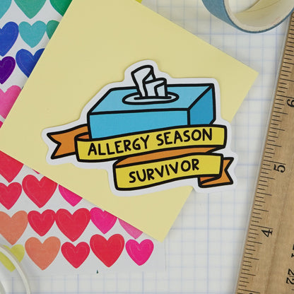 Sticker: Allergy Season Survivor