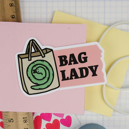 Sticker: Bag Lady