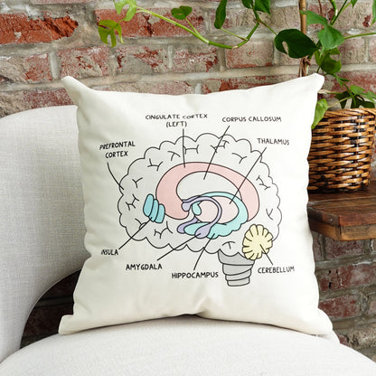 Pillowcase: Brain Anatomy | Resource for Home or Office