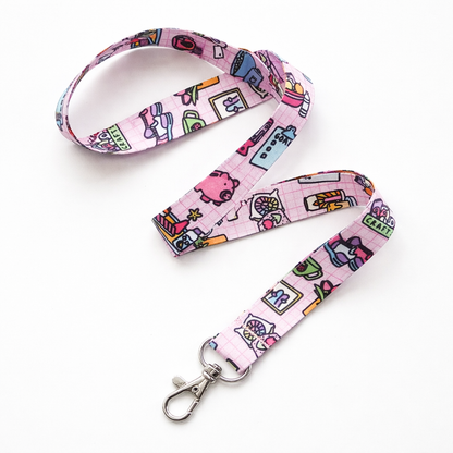 Lanyard: DBT Skills Theme | TIPP, Wise Mind, Emotion Regulation