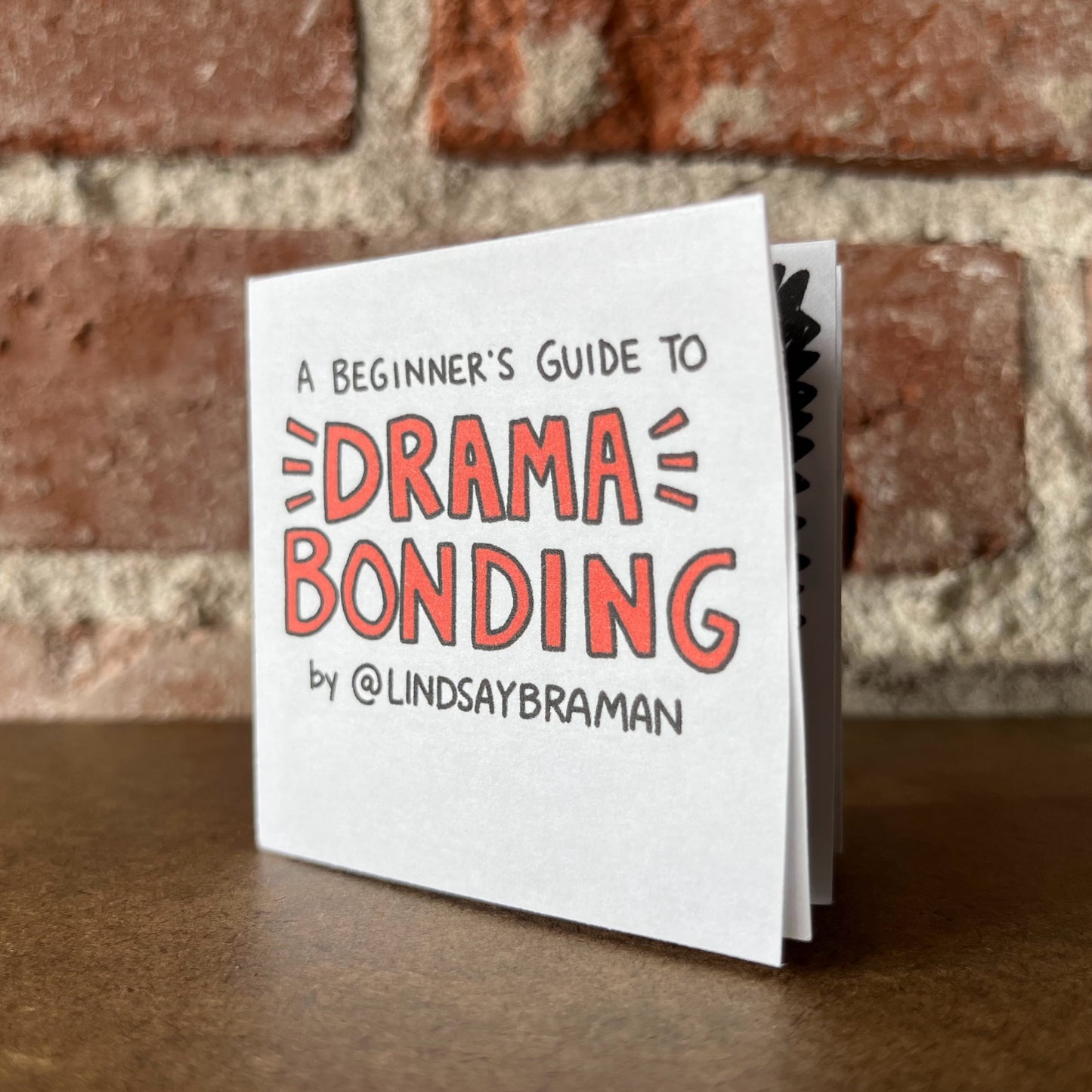 Printable PDF Download: A Beginner’s Guide to Drama Bonding | A Foldable Zine