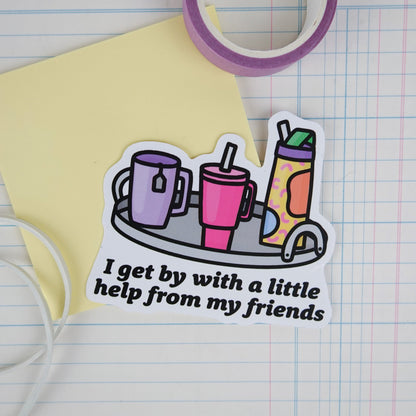 Sticker: Beverage Goblins - Emotional Support Drinks