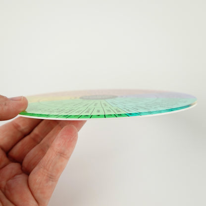 Emotion Sensation Wheel | 7" Rigid Acrylic Disk
