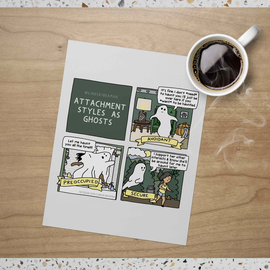 Printable PDF Download: Ghost Attachment Styles | Attachment Styles Il ...