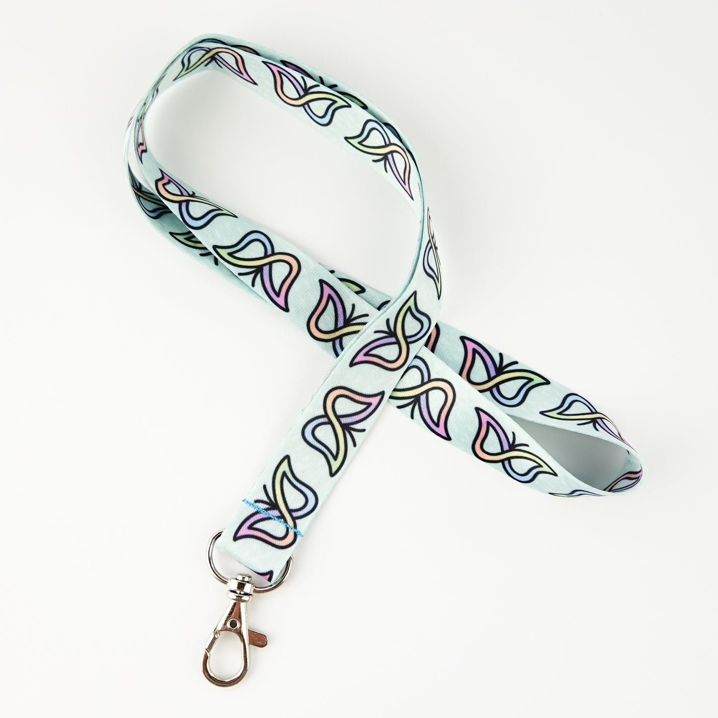 Lanyard: Neurodiversity Pride | Rainbow Butterfly Infinity Symbol