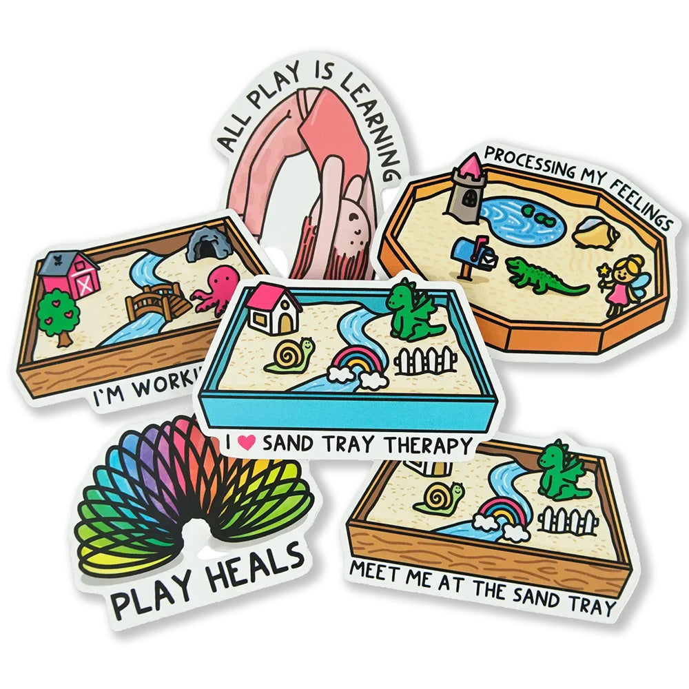 Plap Sticker Play Therapy Sticker Pack – lindsaybraman