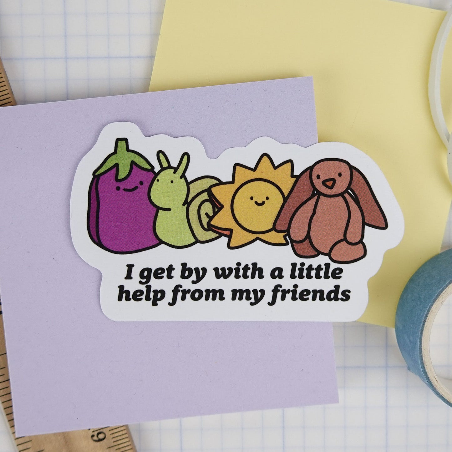 Sticker: Emotional Support Stuffies