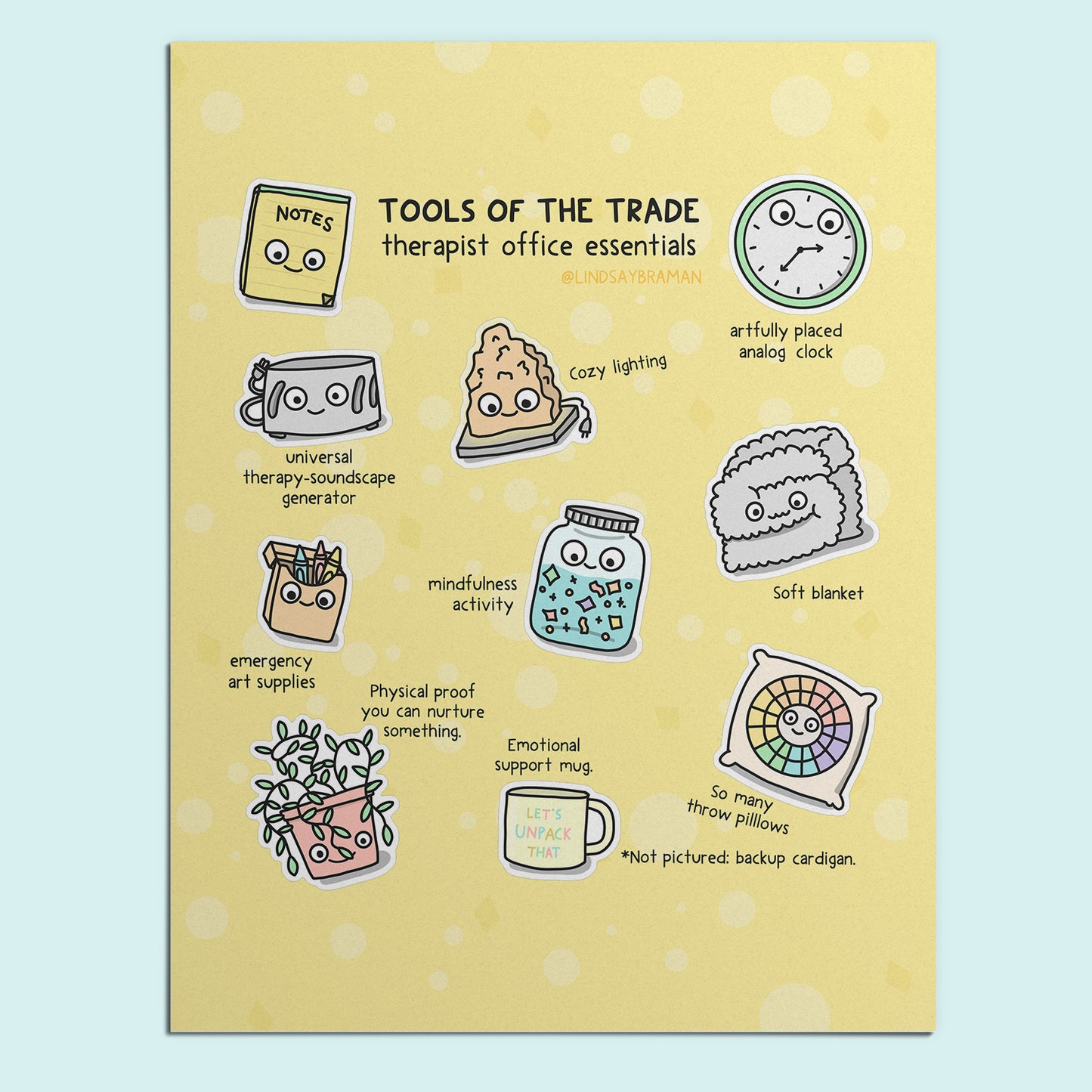 Printable PDF Download: Tools of the Trade | 10 Therapy Office Essentials