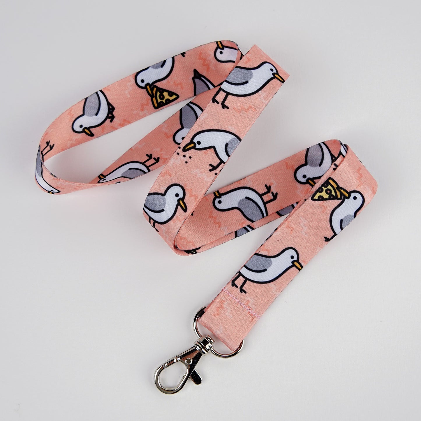 City Birds Lanyard Set | 3-Piece Set: Crows, Seagulls, and Pigeons