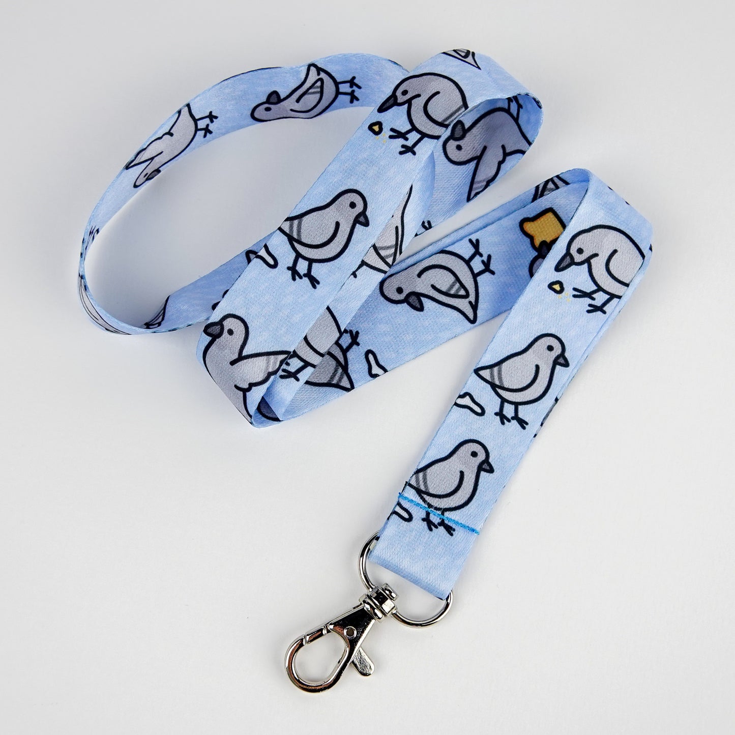 City Birds Lanyard Set | 3-Piece Set: Crows, Seagulls, and Pigeons