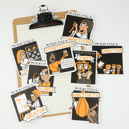 Adult Play Styles Sticker: Director