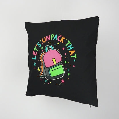 Pillowcase: Let's Unpack That | Funny Therapist Illustration