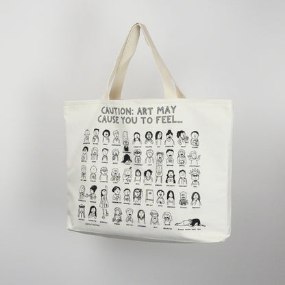 Tote Bag | Caution: Art May Cause You to Feel
