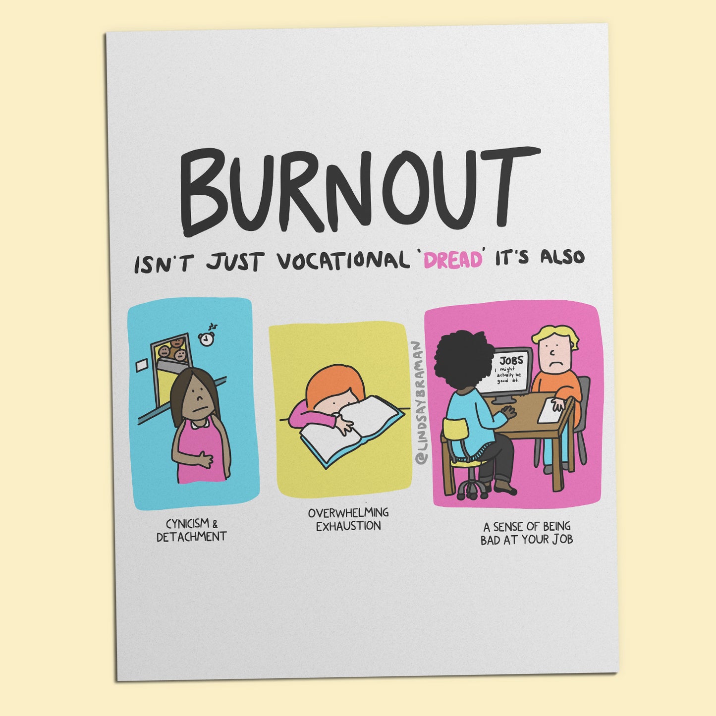 Printable PDF Download: Burnout | More Than Vocational Dread