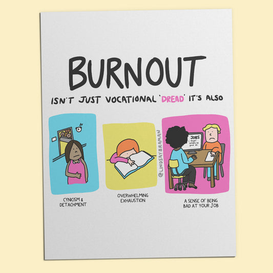 Printable PDF Download: Burnout | More Than Vocational Dread