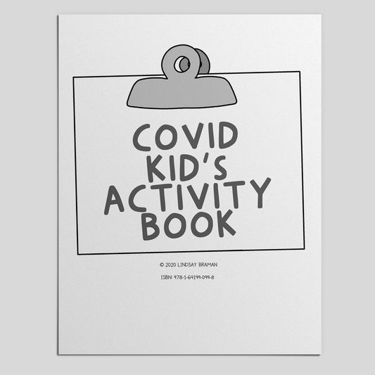 Printable PDF Download: COVID Kid's Activity Book | A Printable E-Book to Help Families Cope