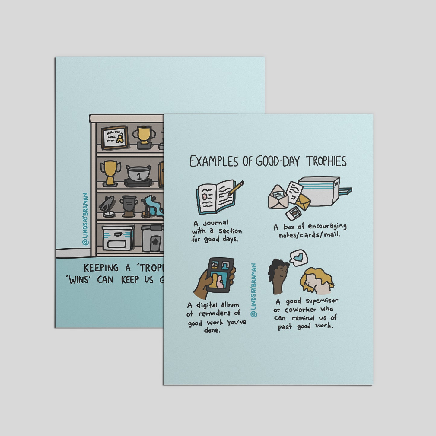 Printable PDF Download: Good Day Trophies | How to be Burnout-Resilient